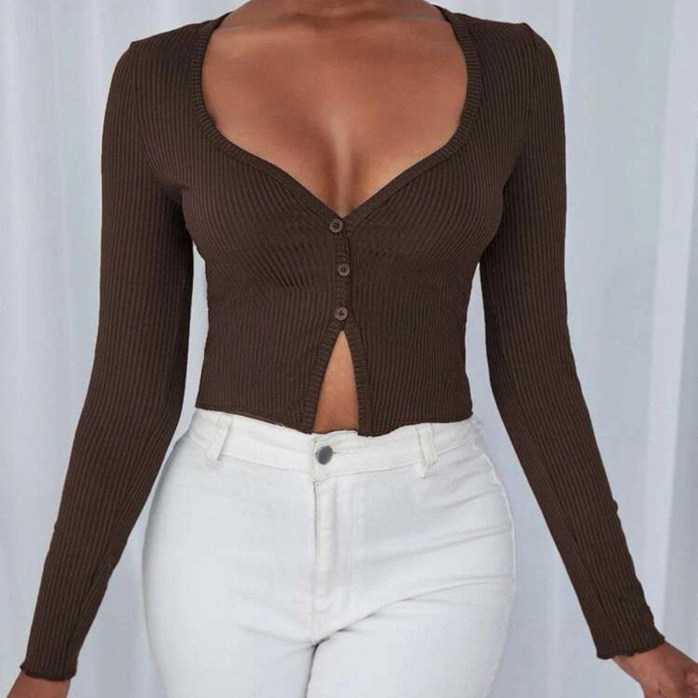 Brown long sleeve